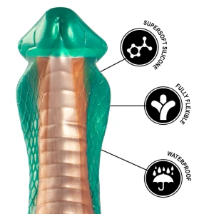 EPIC  PYTHON DILDO COBRA ROHELINE